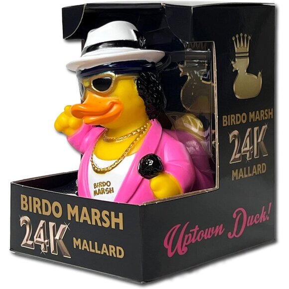 Birdo Marsh 24K Mallard Duck Collectible Toy - Floating Unique Gift For Kids & A - Picture 6 of 8